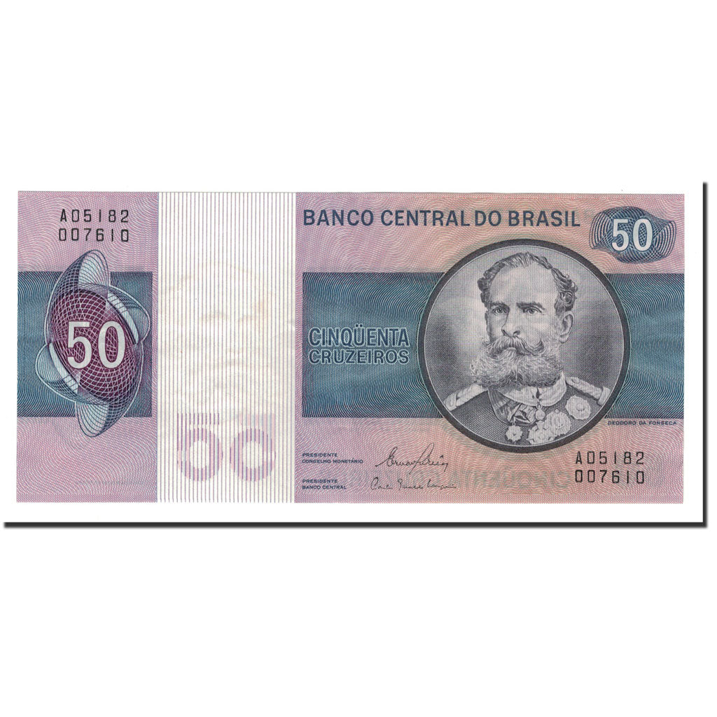 Brazil, 50 Cruzeiros, 1970-1981, KM:194c, UNC(65-70)