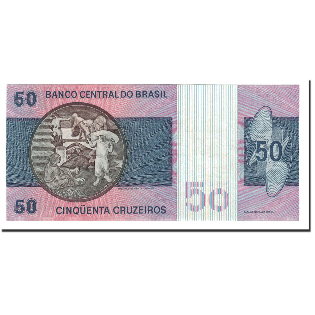 Brazil, 50 Cruzeiros, 1970-1981, KM:194c, UNC(65-70)