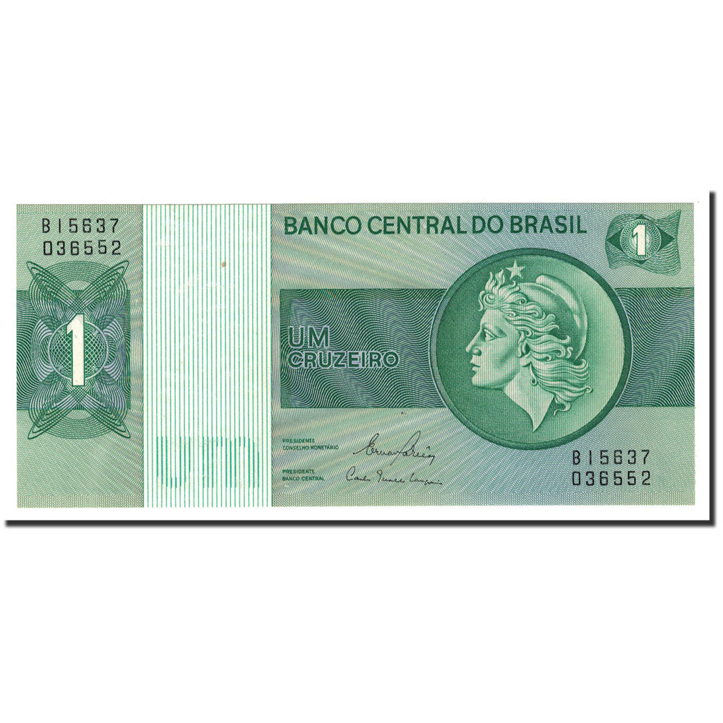 Banconote, Brasile, 1 Cruzeiro, Undated (1972-80), KM:191Ac, FDS