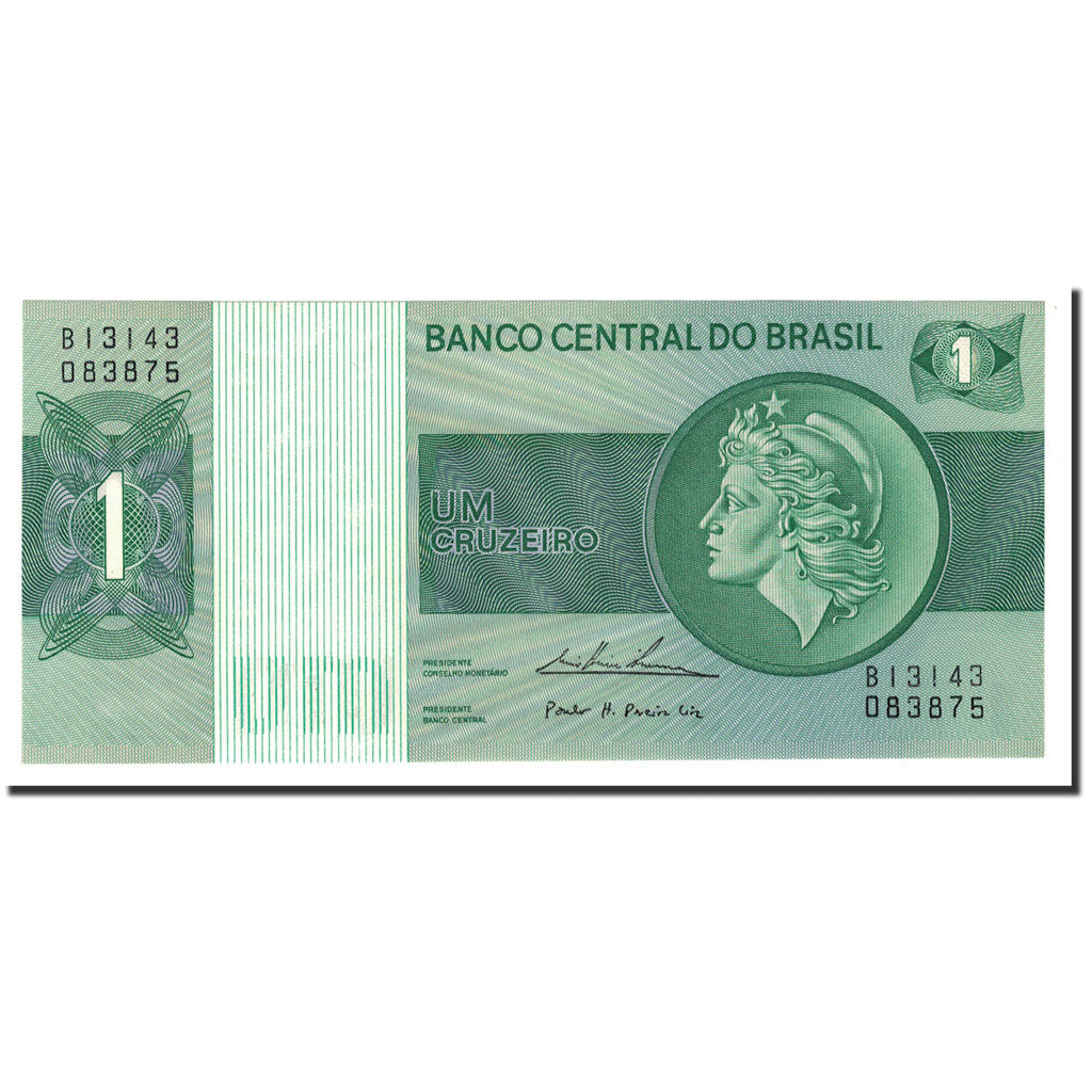 Banconote, Brasile, 1 Cruzeiro, Undated (1972-80), KM:191Ab, FDS