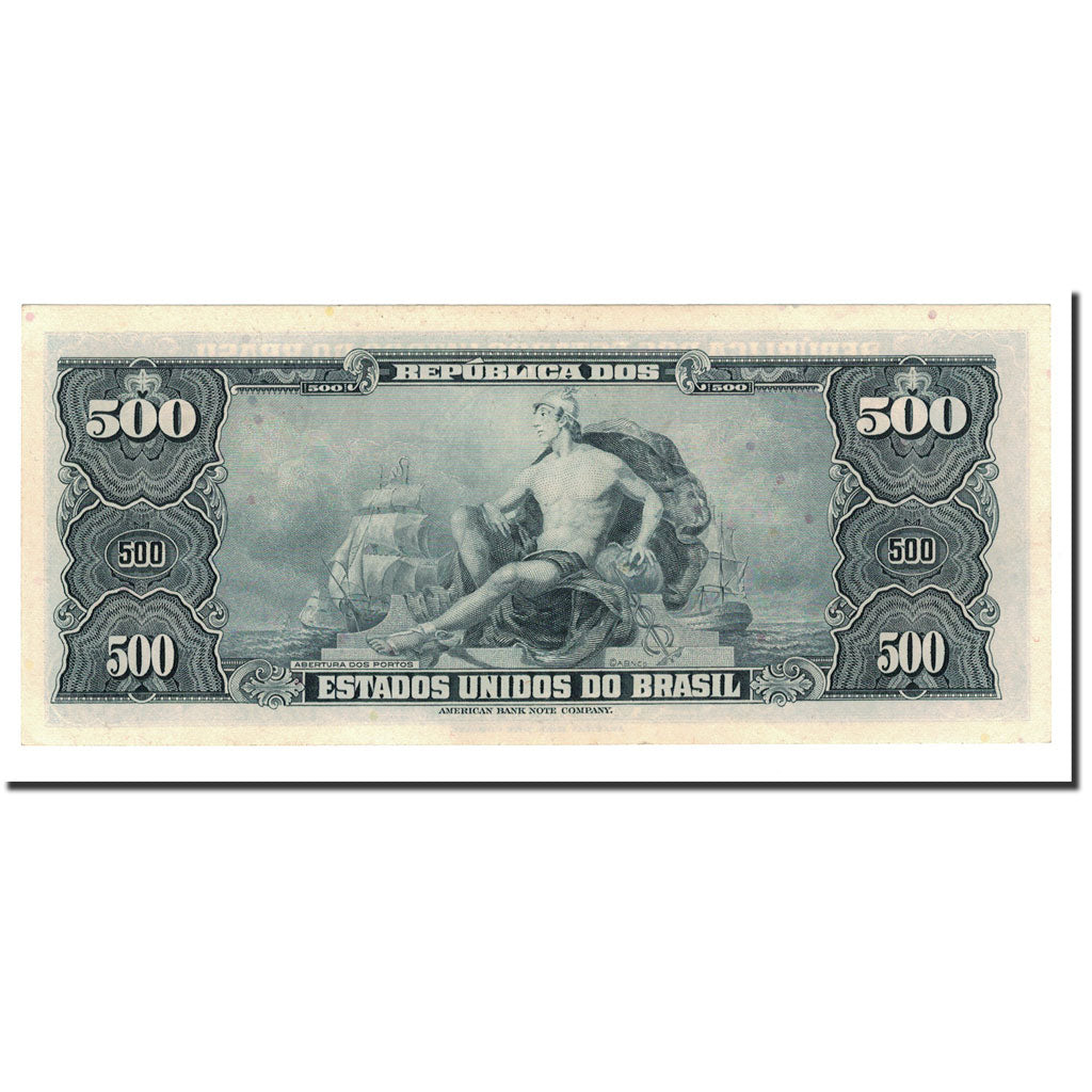 Brazil, 50 Centavos on 500 Cruzeiros, Undated (1966-1967), KM:186a, UNC(64)