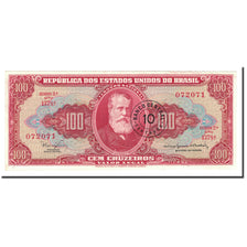 Banknote, Brazil, 10 Centavos on 100 Cruzeiros, Undated (1966-1967), KM:185b