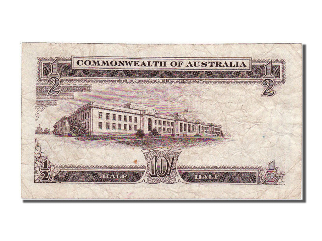 Geldschein, Australien, 10 Shillings, S+