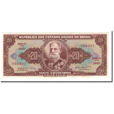 Banknot, Brazylia, 20 Cruzeiros, Undated, KM:178, UNC(65-70)