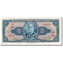 Banconote, Brasile, 20 Cruzeiros, 1961-1963, KM:168b, SPL