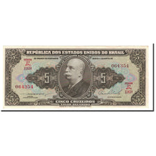 Banknote, Brazil, 5 Cruzeiros, 1953-1959, KM:158b, UNC(64)