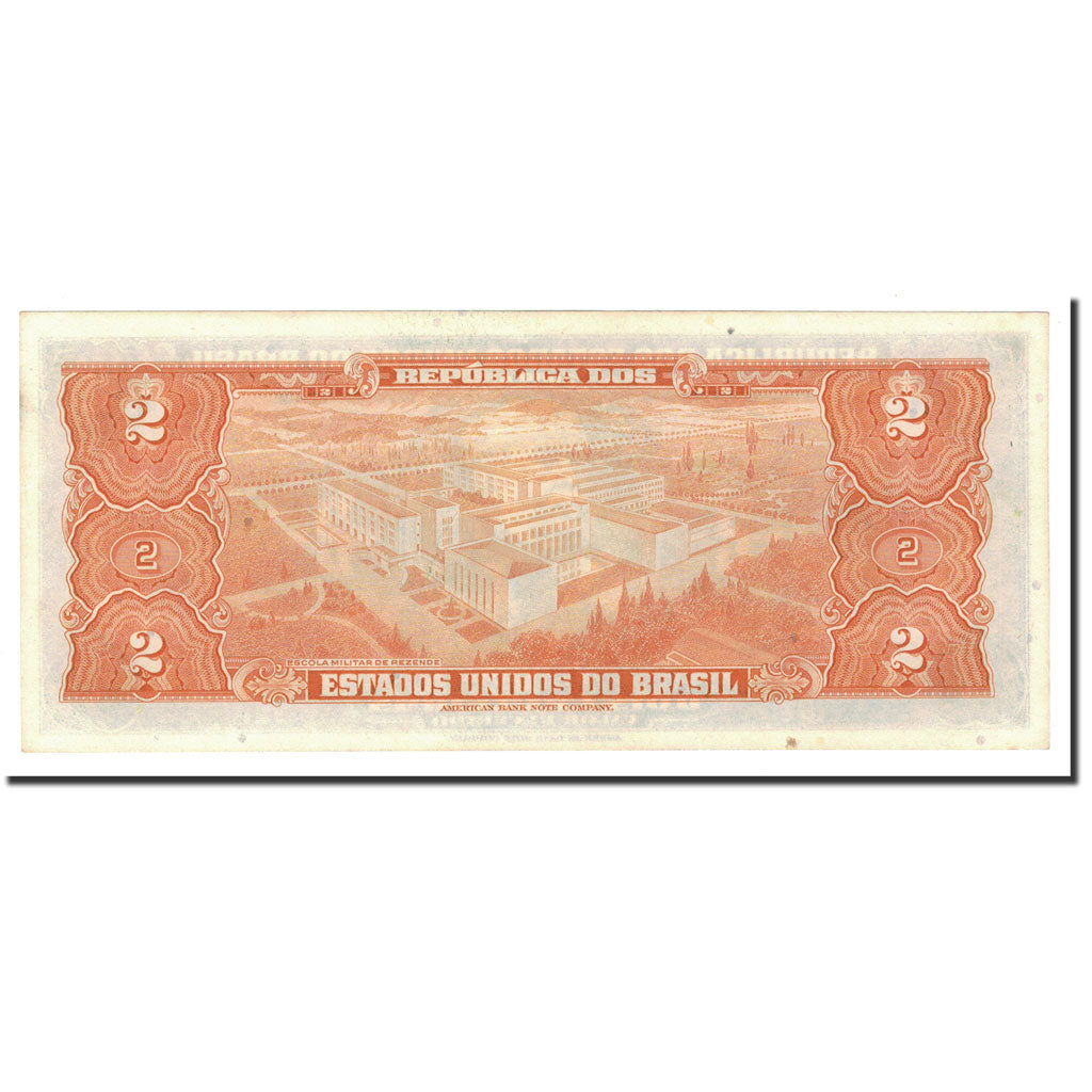 Banknote, Brazil, 2 Cruzeiros, ND (1954-1958), KM:151a, UNC(63)