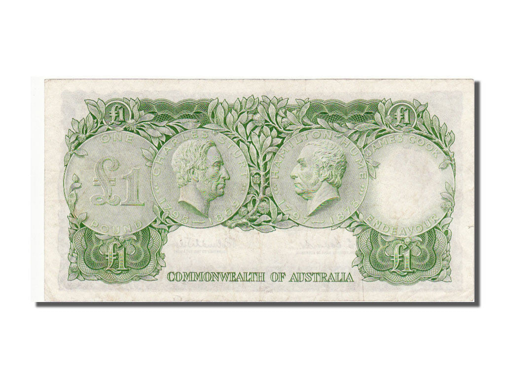 Biljet, Australië, 1 Pound, KM:34a, SUP