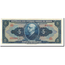 Banknote, Brazil, 5 Cruzeiros, Undated (1943), KM:134a, UNC(63)