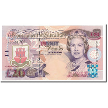 Banknot, Gibraltar, 20 Pounds, 2004, 2004-08-04, KM:31a, UNC(65-70)