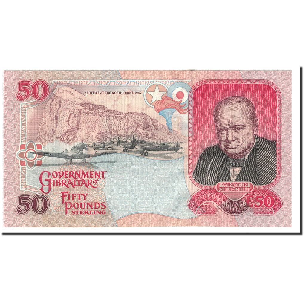 Banknote, Gibraltar, 50 Pounds, 1995, 1995-07-01, KM:28a, UNC(65-70)