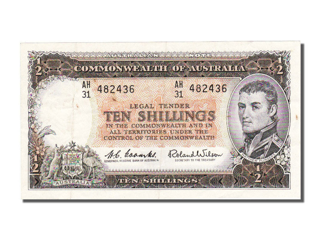 Banknote, Australia, 10 Shillings, AU(55-58)