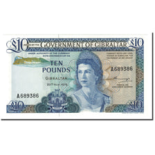 Banknote, Gibraltar, 10 Pounds, 1975, 1975-11-20, KM:22a, UNC(65-70)