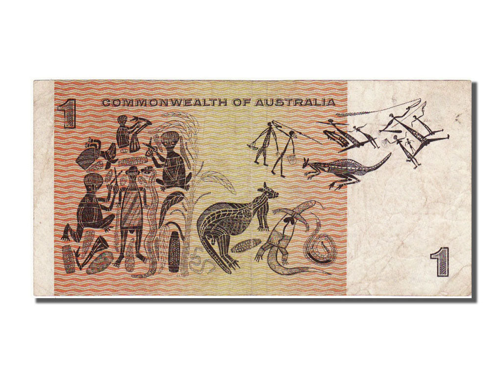 Geldschein, Australien, 1 Dollar, 1966, SS