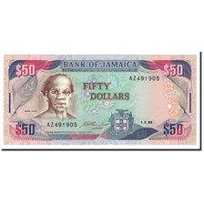 Billet, Jamaica, 50 Dollars, 1993, 1993-02-01, KM:73b, NEUF