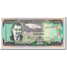 Banknote, Jamaica, 100 Dollars, 2003, 2003-01-15, KM:80c, UNC(65-70)