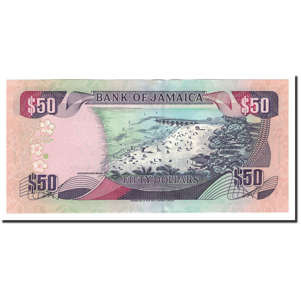 Banknote, Jamaica, 50 Dollars, 2003, 2003-01-15, KM:79d, UNC(65-70)