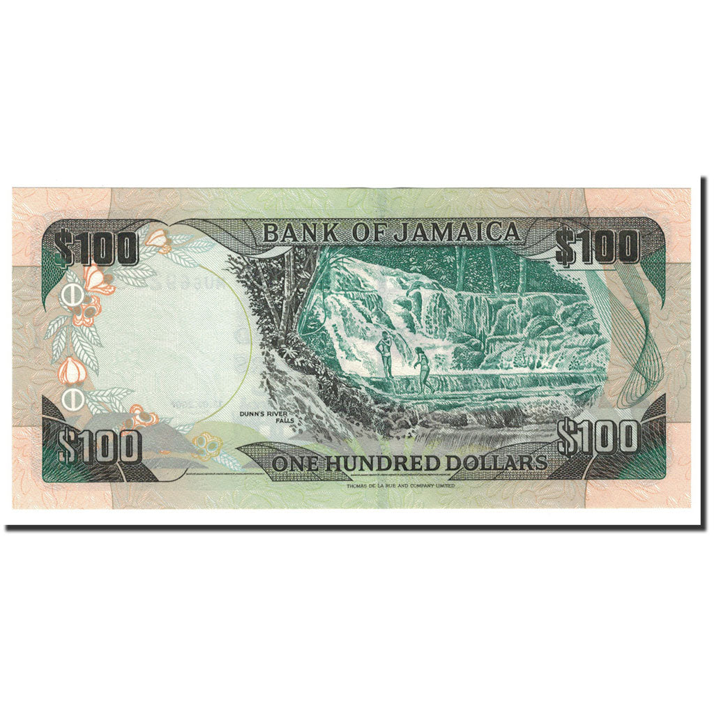 Banknote, Jamaica, 100 Dollars, 2001, 2001-01-15, KM:80a, UNC(65-70)