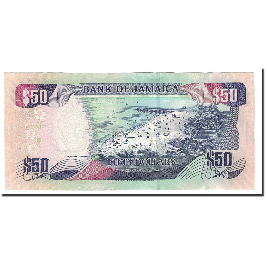 Banconote, Giamaica, 50 Dollars, 2005, KM:83a, 2005-01-15, SPL+