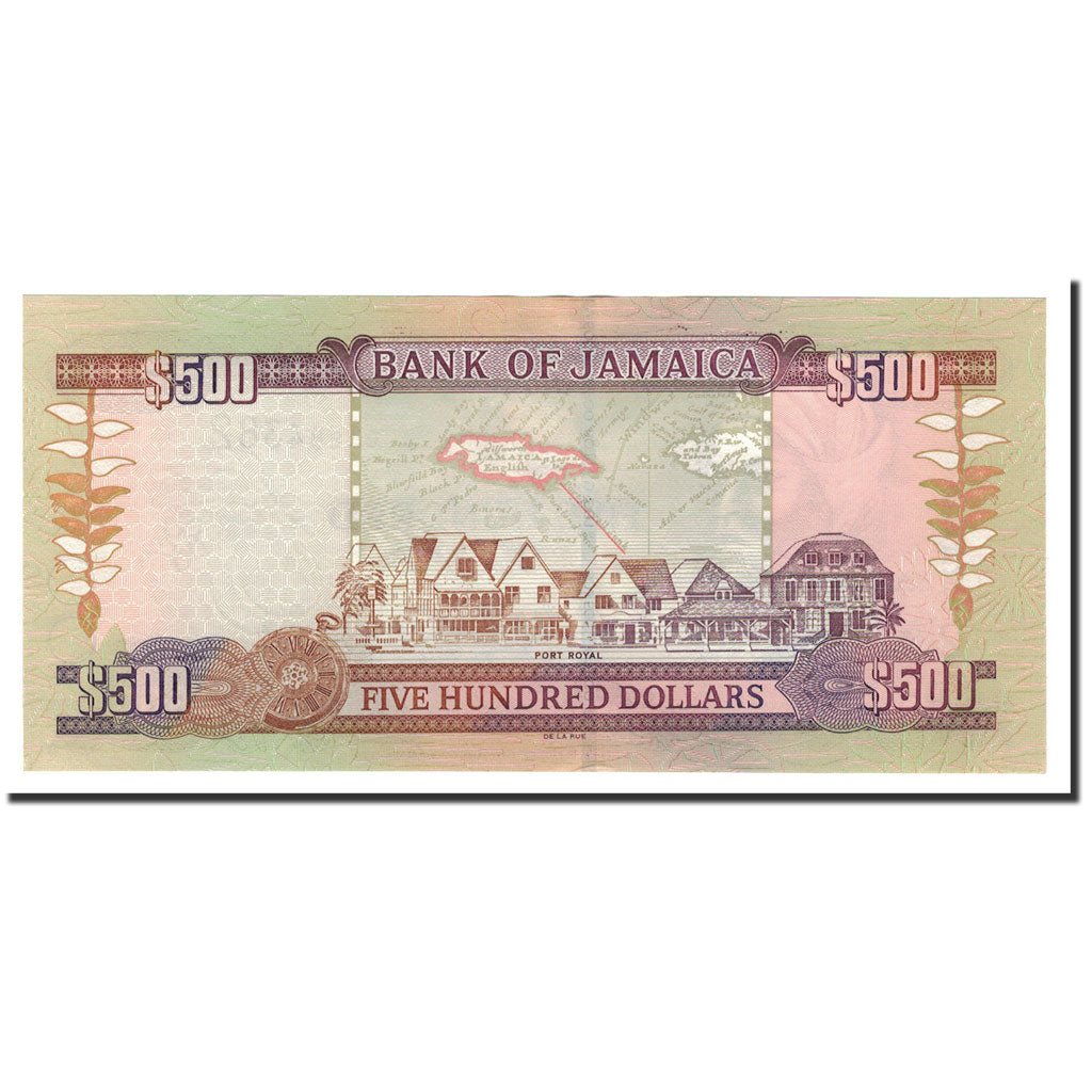 Banknote, Jamaica, 500 Dollars, 2003, 2003-01-15, KM:85a, UNC(65-70)