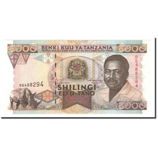 Billete, 5000 Shilingi, 1995, Tanzania, KM:28, Undated, UNC