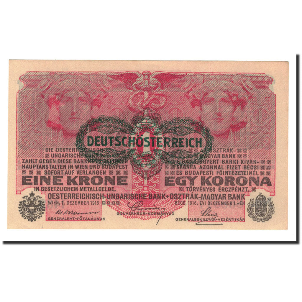 Banknote, Austria, 1 Krone, 1916, 1916-12-01, KM:20, UNC(63)