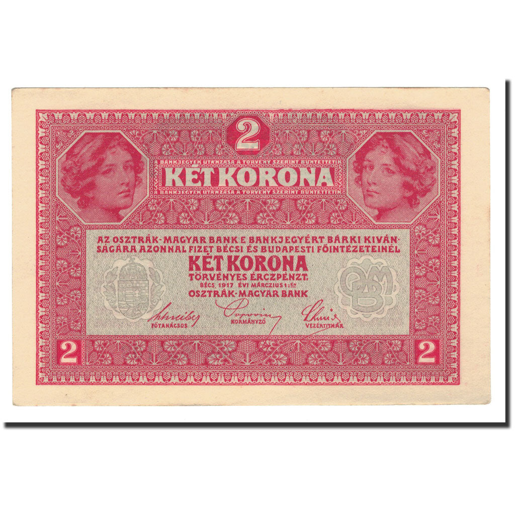 Banknote, Austria, 2 Kronen, 1917, 1917-03-01, KM:21, UNC(63)