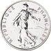 Coin, France, Semeuse, 1/2 Franc, 2001, Paris, BU, MS(65-70), Nickel, KM:931.1