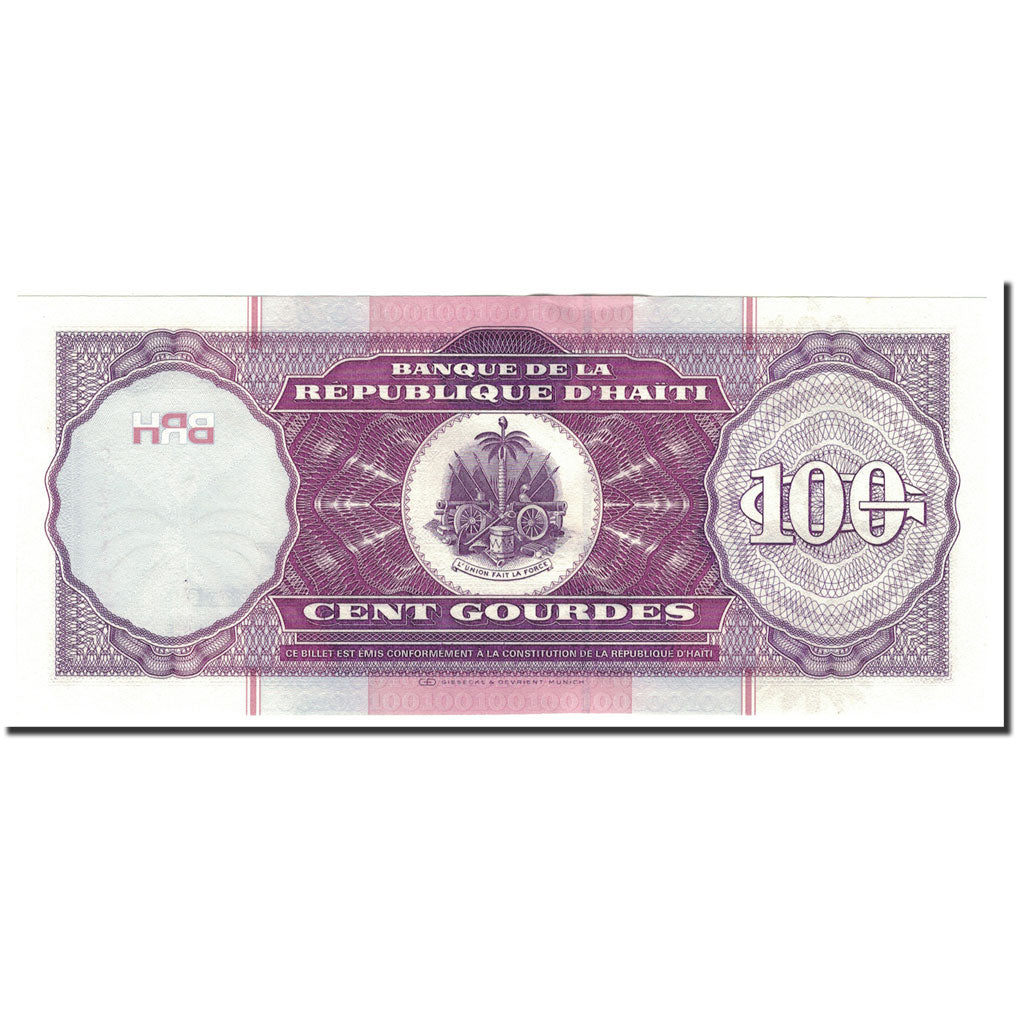 Banknote, Haiti, 100 Gourdes, 2000, KM:268, UNC(63)