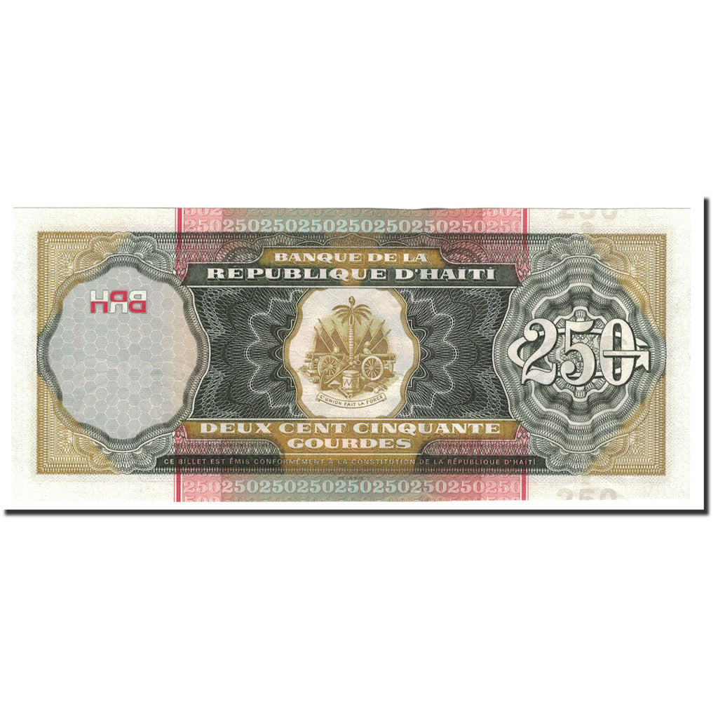 Haiti, 250 Gourdes, 2003, KM:269b, UNZ