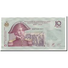 Banknote, Haiti, 10 Gourdes, 2004, KM:272a, UNC(64)