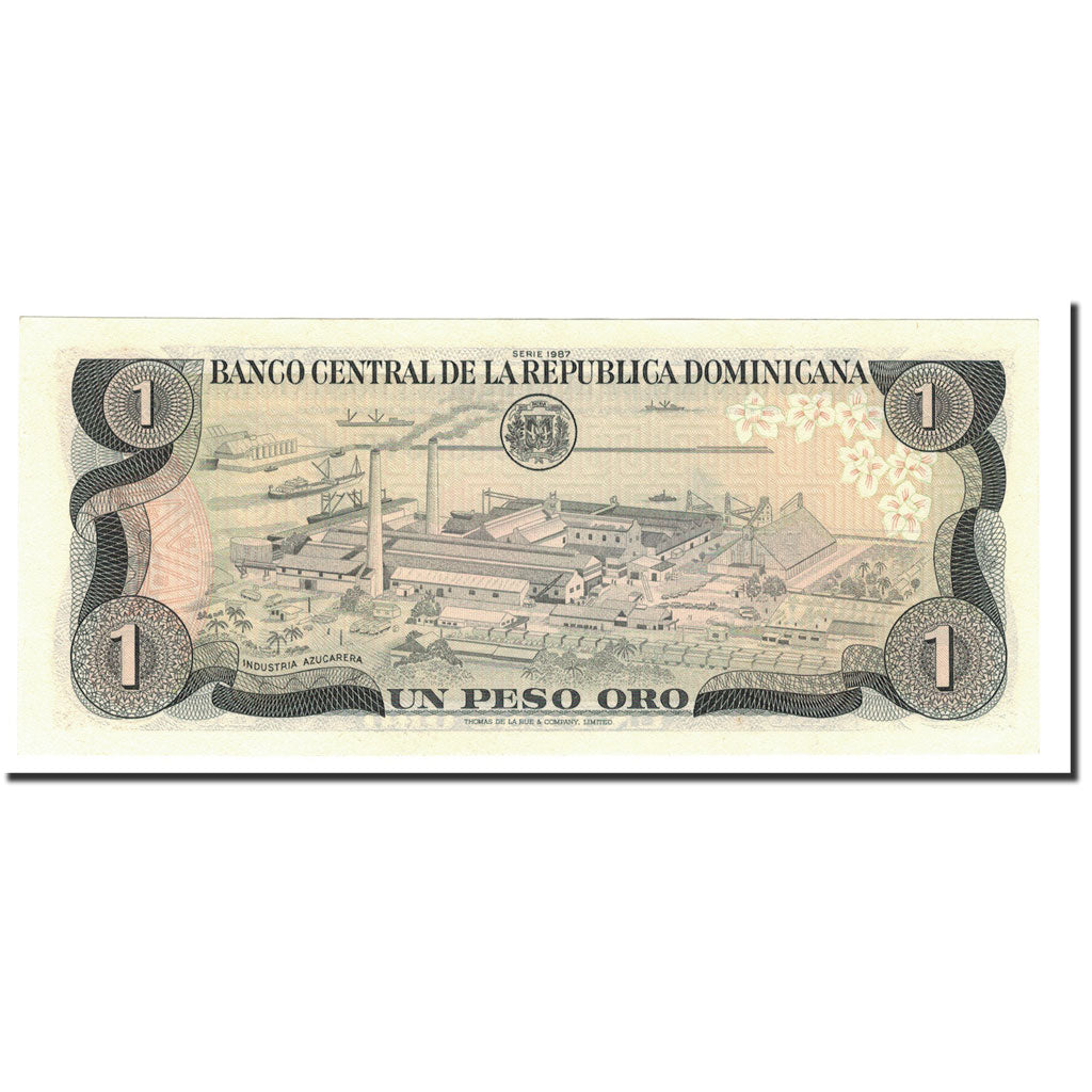 Banknote, Dominican Republic, 1 Peso Oro, 1987, KM:126b, UNC(65-70)