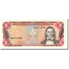 Dominican Republic, 5 Pesos Oro, 1990, KM:131, UNC(65-70)