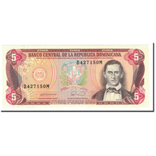 Dominican Republic, 5 Pesos Oro, 1990, KM:131, NEUF