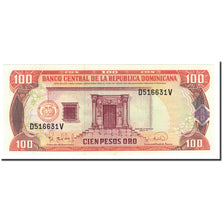 Biljet, Dominicaanse Republiek, 100 Pesos Oro, 1995, KM:150a, NIEUW