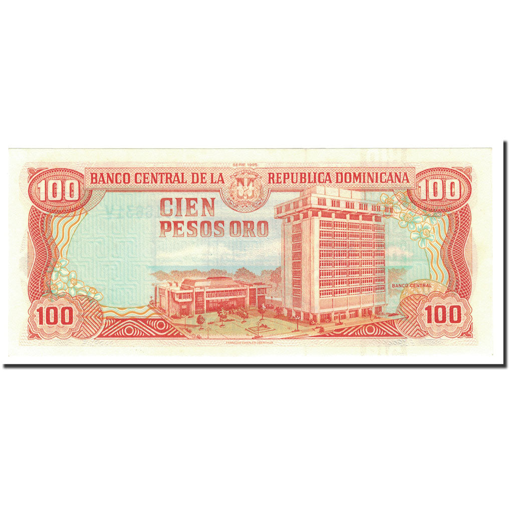 Banknote, Dominican Republic, 100 Pesos Oro, 1995, KM:150a, UNC(65-70)