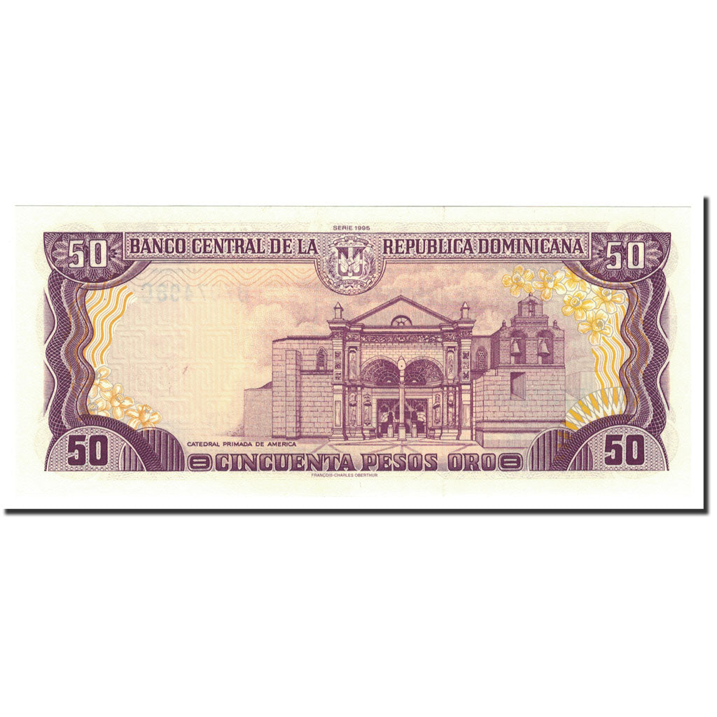 Dominican Republic, 50 Pesos Oro, 1995, KM:149a, UNC(65-70)