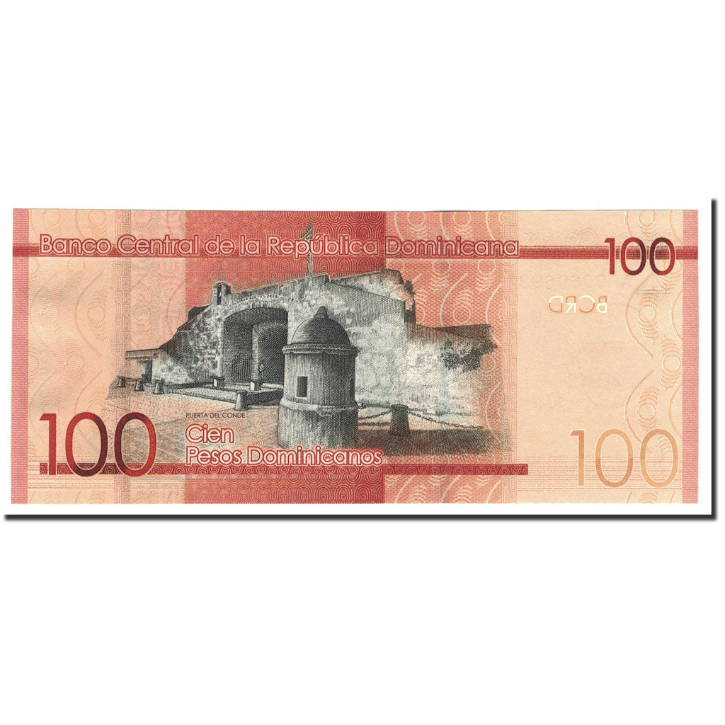 Banknote, Dominican Republic, 100 Pesos Dominicanos, 2014, UNC(65-70)