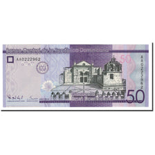 Billete, 50 Pesos Dominicanos, 2014, República Dominicana, UNC
