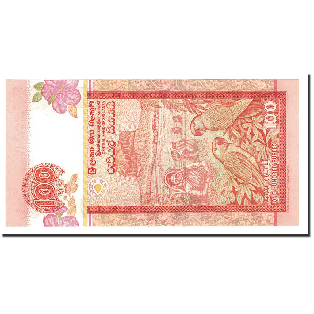 Billete, 100 Rupees, 1992, Sri Lanka, KM:105c, 1992-07-01, UNC
