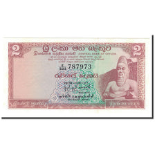 Billet, Ceylon, 2 Rupees, 1974, 1974-08-27, KM:72c, NEUF
