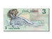 Cook Islands, 3 Dollars, KM #7a, UNC(65-70), AAA 008641