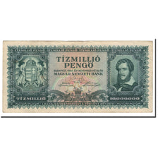 Banconote, Ungheria, 10,000,000 Pengö, 1945, KM:123, 1945-11-16, MB+