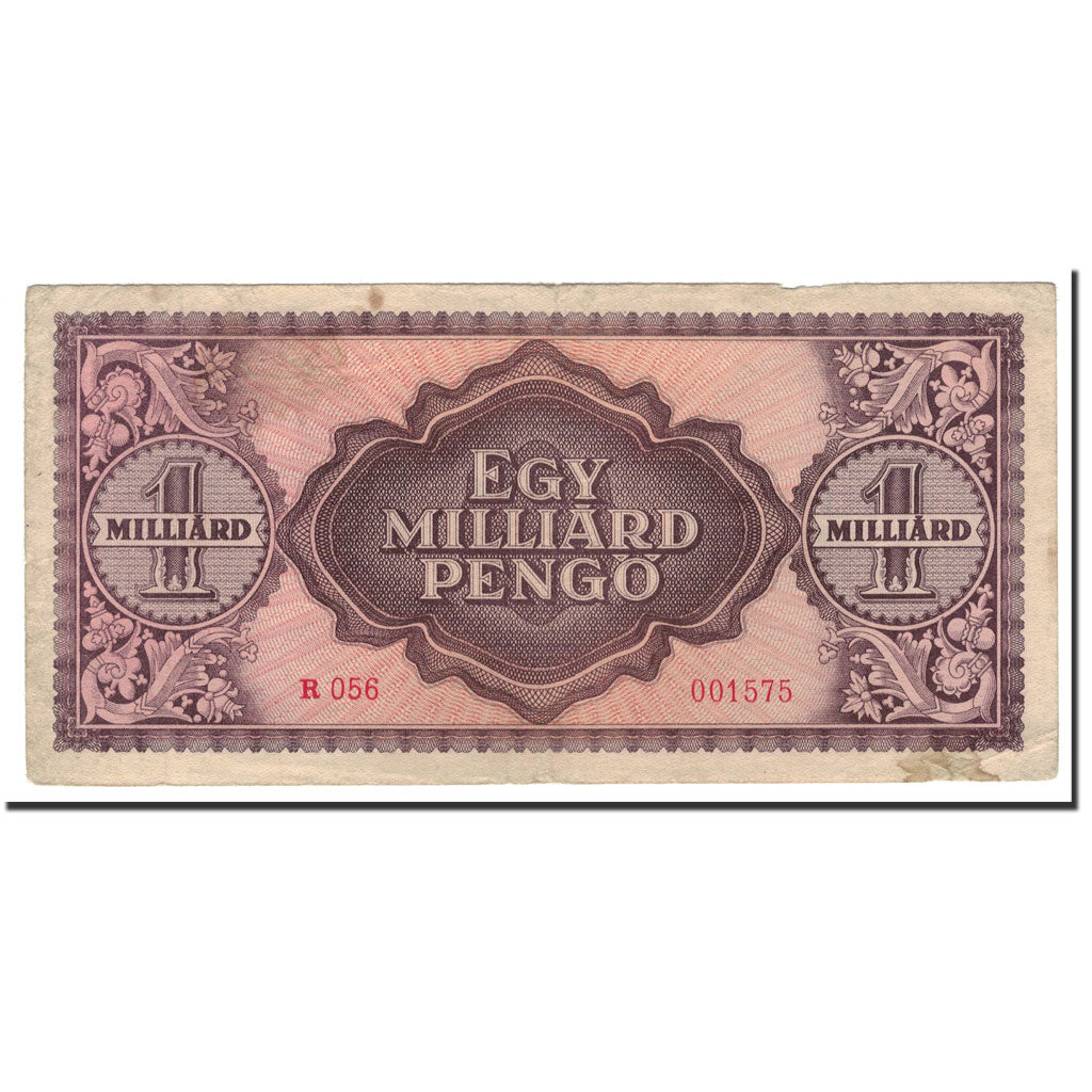 Hungary, 1 Milliard Pengö, 1946, KM:125, 1946-03-18, VF(20-25)