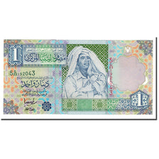 Libya, 1 Dinar, 2002, KM:64b, UNZ