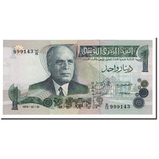 Billet, Tunisie, 1 Dinar, 1973, 1973-10-15, KM:70, NEUF