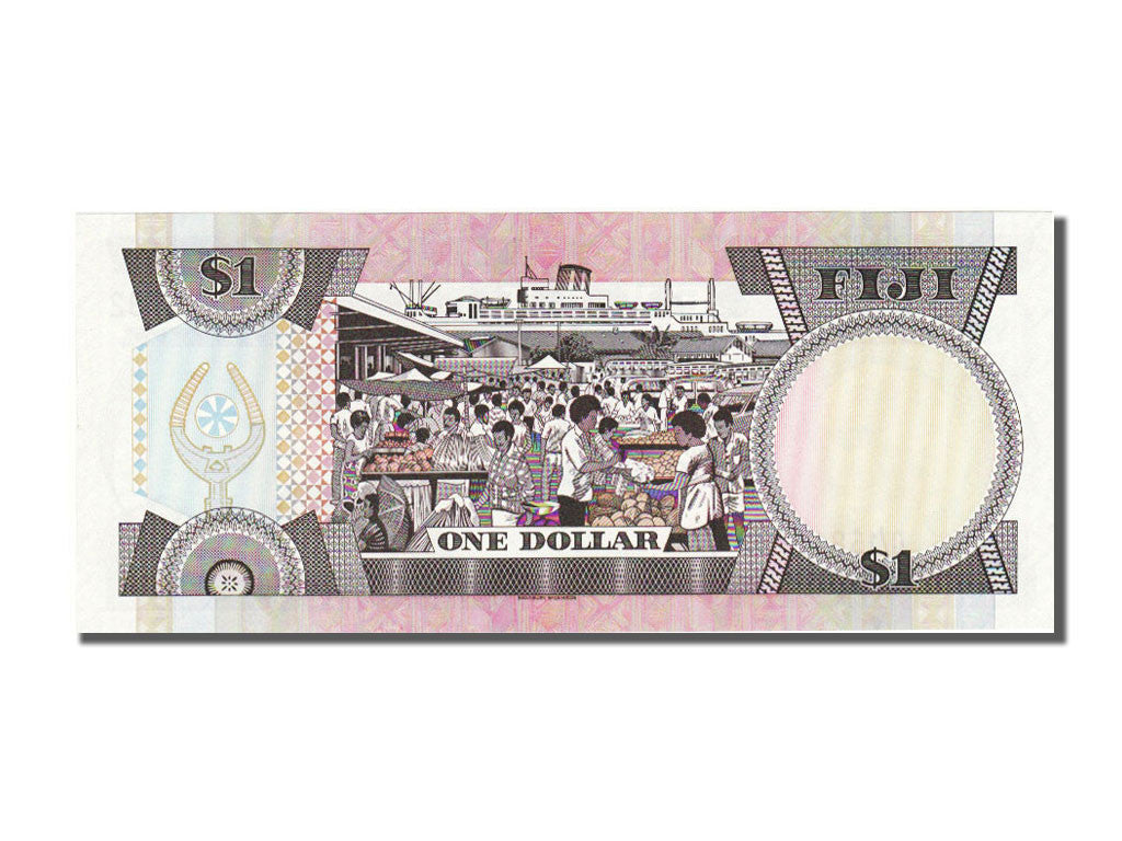Fiji, 1 Dollar, KM #86a, UNC(65-70), D/15810792