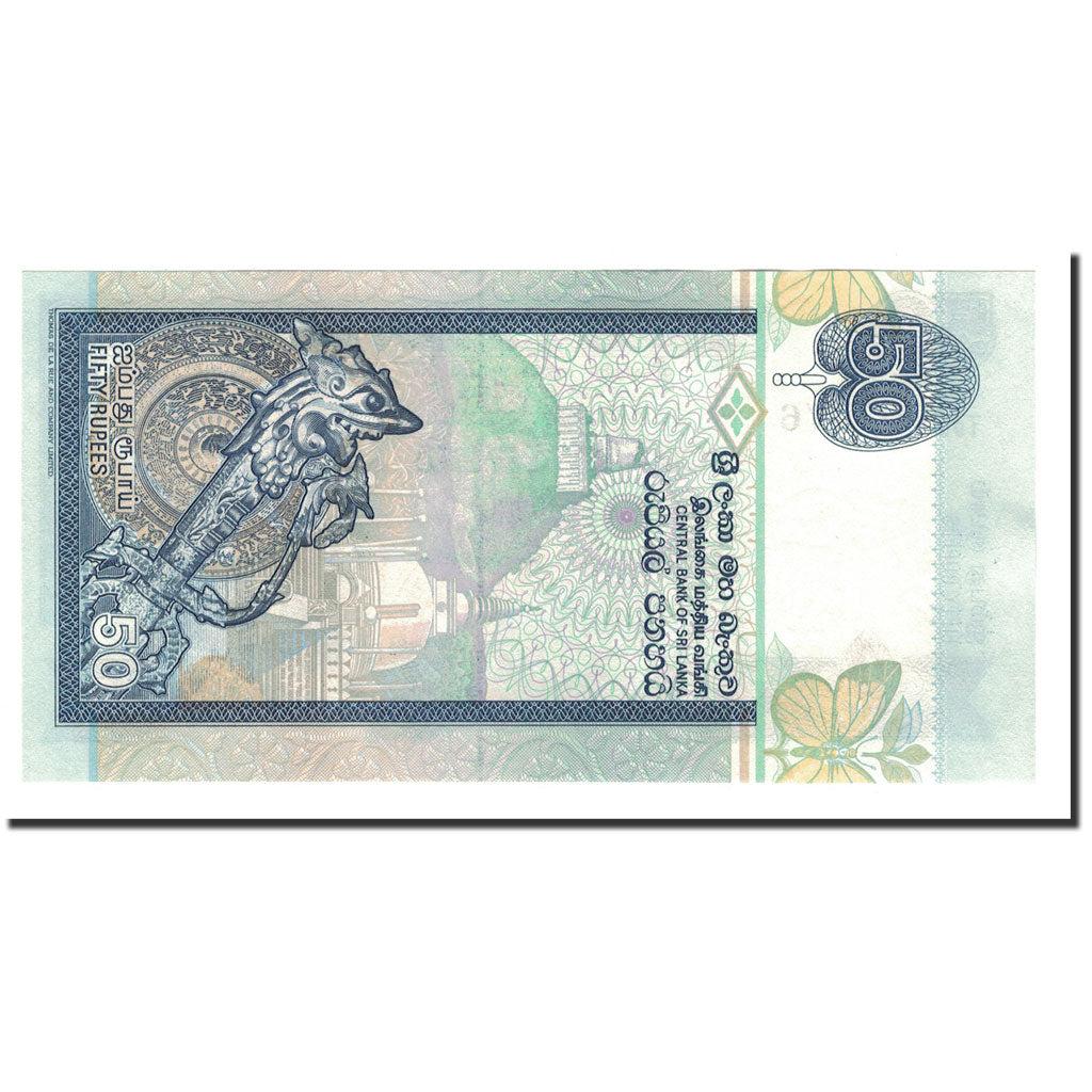Banknote, Sri Lanka, 50 Rupees, 2004, 2004-04-10, KM:117b, UNC(65-70)