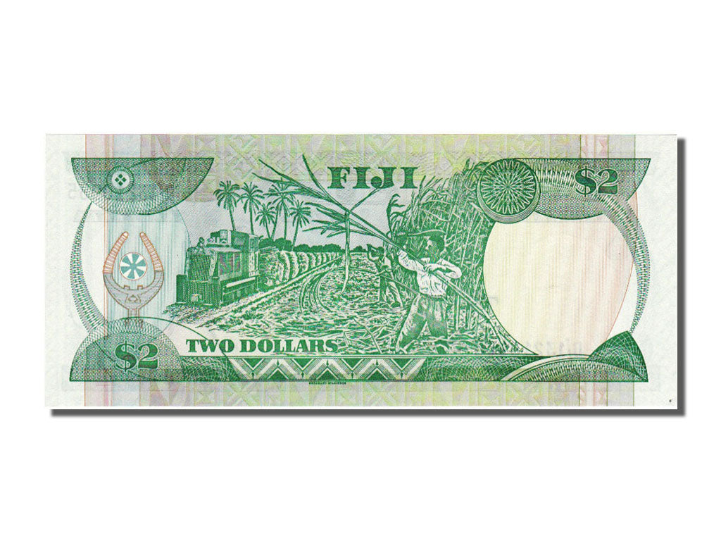 Fiji, 2 Dollars, KM #87a, UNC(65-70), D/13210955