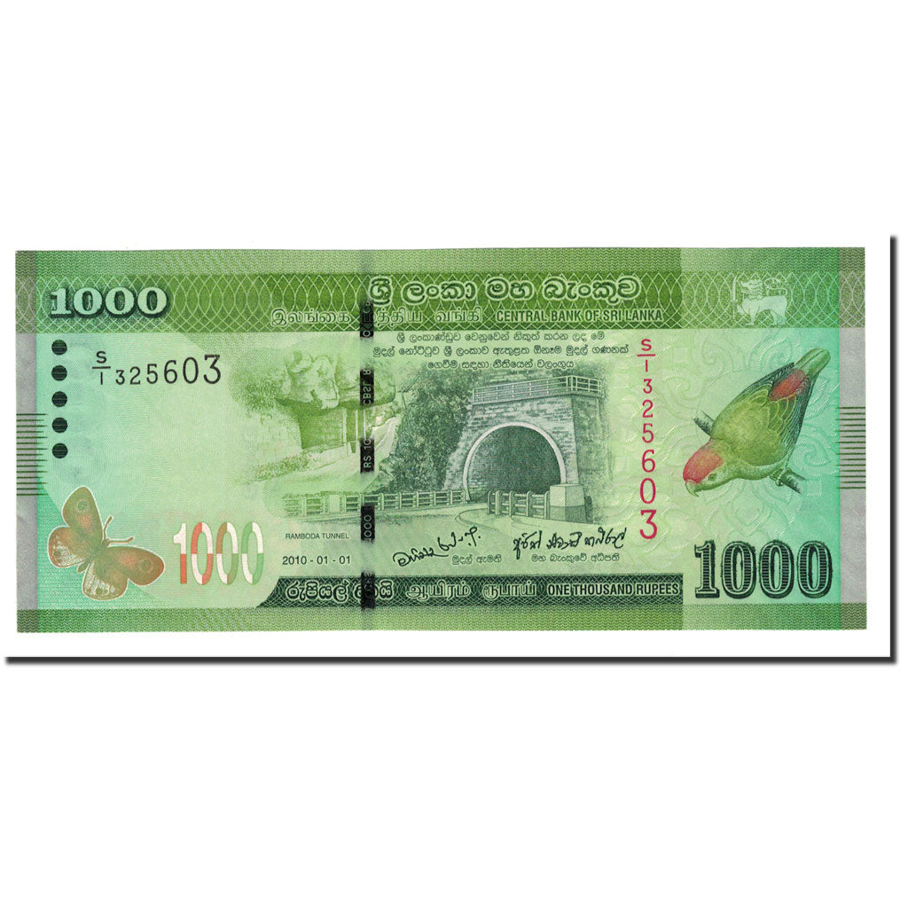 Banknote, Sri Lanka, 1000 Rupees, 2010, 2010-01-01, KM:127a, UNC(65-70)